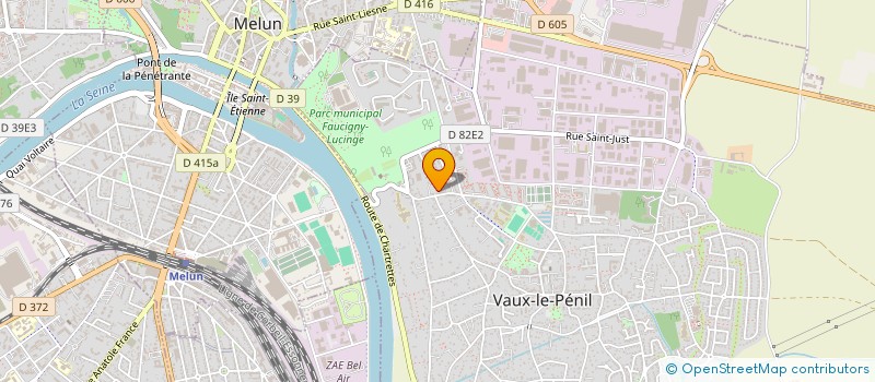 localisation de l'entreprise ALIMZE à VAUX-LE-PENIL