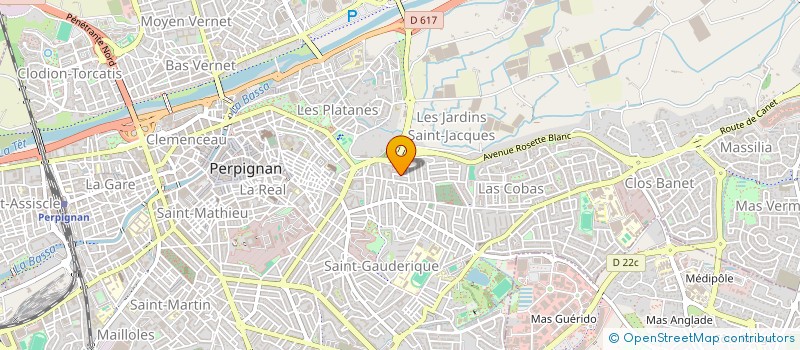 localisation de l'entreprise ALINA  PERPIGNAN