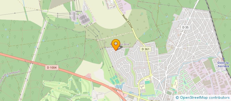 localisation de l'entreprise ALINA  OZOIR-LA-FERRIERE