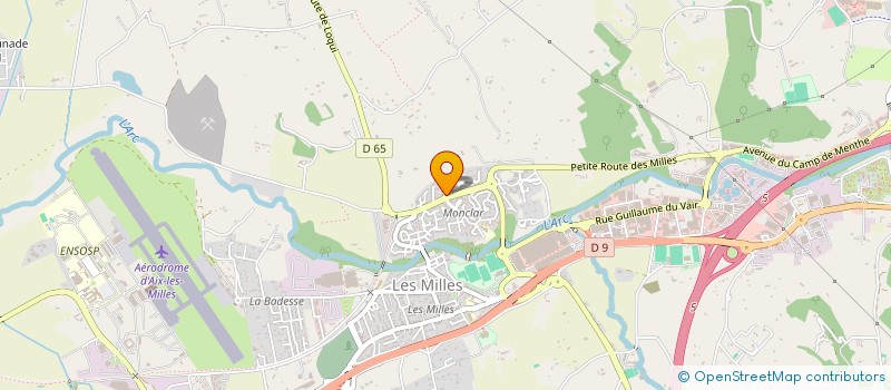 localisation de l'entreprise ALINA  AIX-EN-PROVENCE