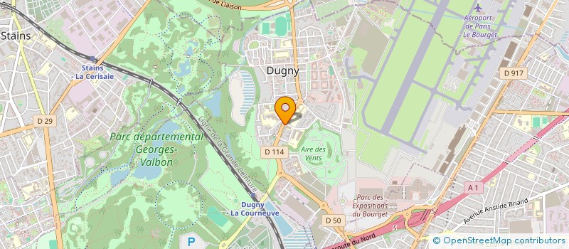 localisation de l'entreprise ALINA DRIVE  DUGNY