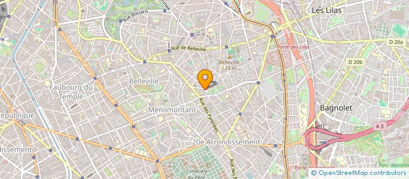 localisation de l'entreprise ALINA SAUNA  PARIS