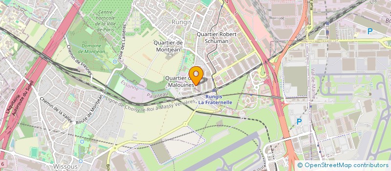 localisation de l'entreprise ALINDA GROUP à RUNGIS