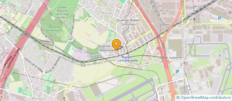 localisation de l'entreprise ALINDA TECHNOLOGIES à RUNGIS