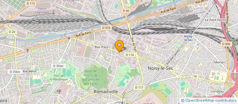 localisation de l'entreprise ALINE CONSEIL à ROMAINVILLE