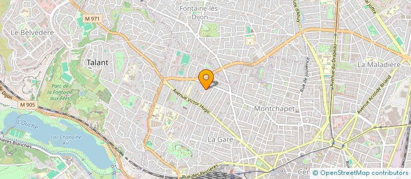 localisation de l'entreprise ALINE ET GILLES DES ILES à DIJON