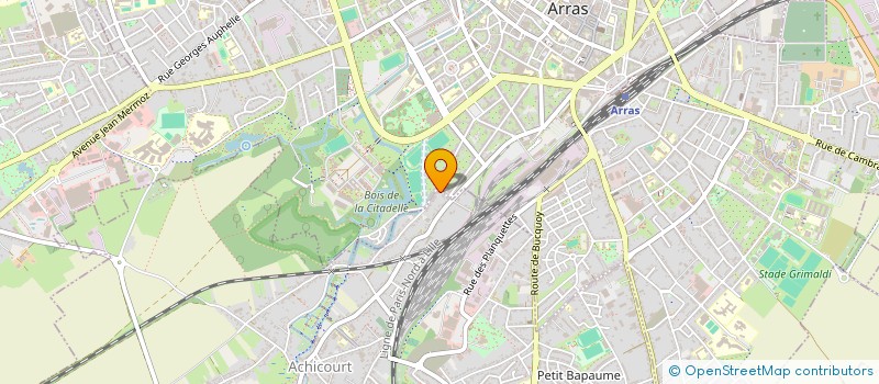 localisation de l'entreprise ALINE HELENE LUCIE  ACHICOURT