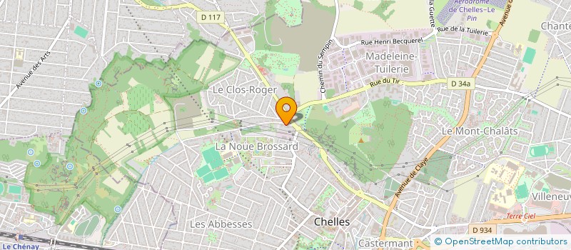 localisation de l'entreprise ALINE HO EXECUTIVE à CHELLES