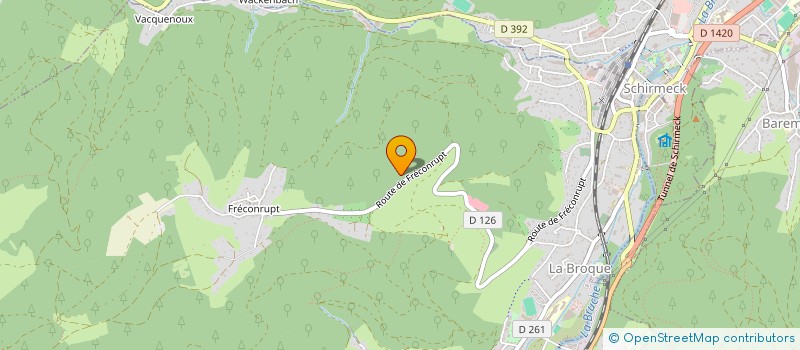 localisation de l'entreprise ALINE IMMO  LA BROQUE