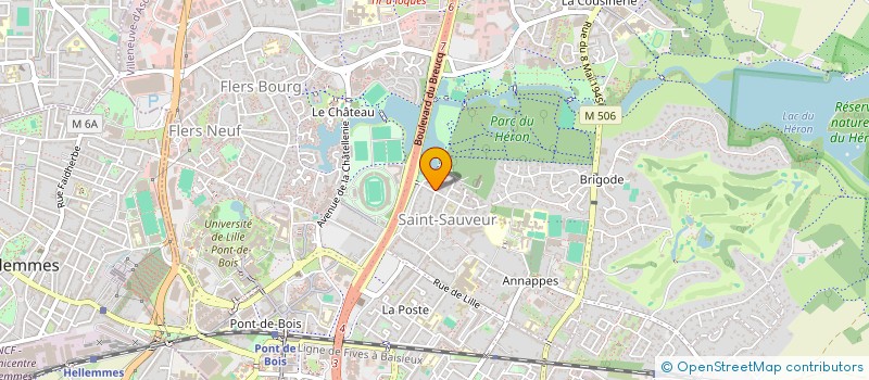 localisation de l'entreprise ALINE K  VILLENEUVE-D'ASCQ