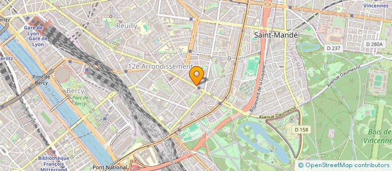 localisation de l'entreprise ALINEA 2  PARIS