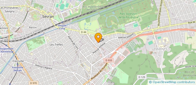 localisation de l'entreprise ALINEA  LIVRY-GARGAN