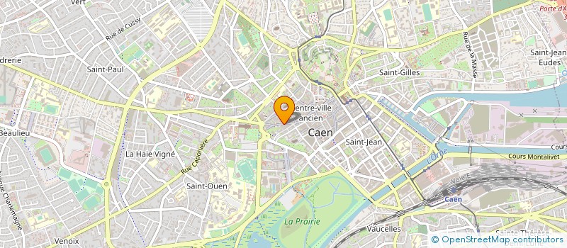 localisation de l'entreprise ALINEA à CAEN