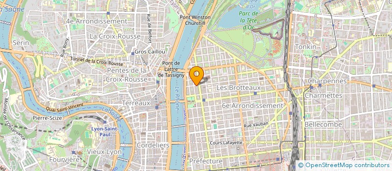 localisation de l'entreprise ALINEA INTERACTIVE à LYON