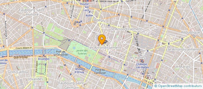 localisation de l'entreprise ALINEA PRINT à PARIS
