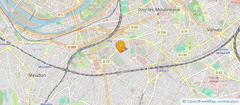 localisation de l'entreprise ALINEO IMMO  ISSY-LES-MOULINEAUX