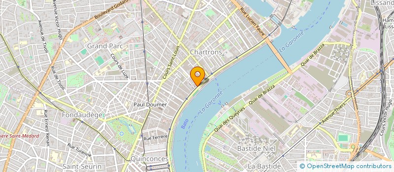 localisation de l'entreprise ALINERIS  BORDEAUX