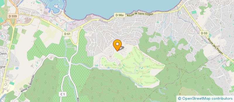 localisation de l'entreprise ALINOVI  GASSIN