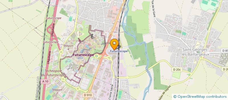 localisation de l'entreprise ALINOX à CHASSENEUIL-DU-POITOU