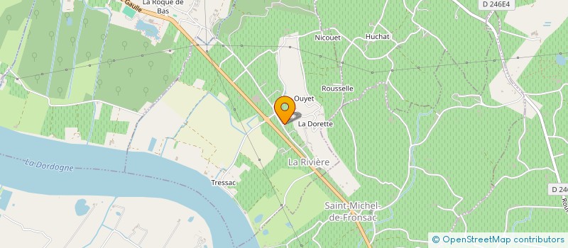 localisation de l'entreprise ALINOX IMO LIBOURNE  LA RIVIERE