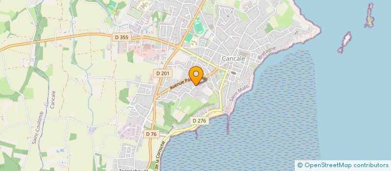 localisation de l'entreprise ALINQUANT  CANCALE