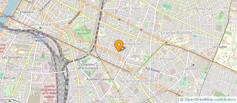 localisation de l'entreprise ALINVEST à LYON
