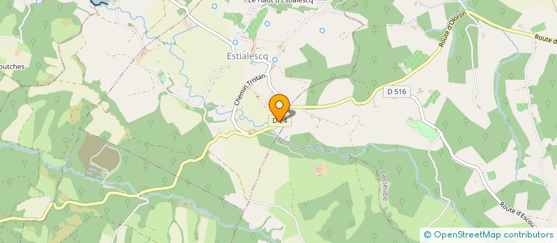 localisation de l'entreprise ALINVEST  ESTIALESCQ