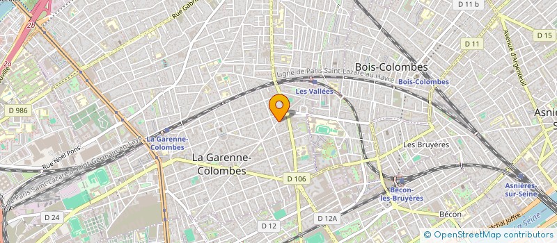 localisation de l'entreprise ALIO CONSULTING à LA GARENNE-COLOMBES