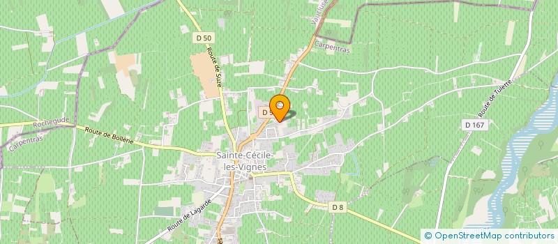 localisation de l'entreprise ALIOCE  SAINTE-CECILE-LES-VIGNES