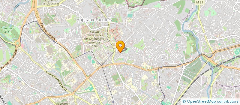 localisation de l'entreprise ALIOGA à MONTPELLIER