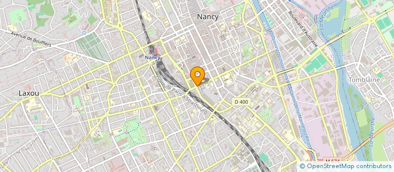 localisation de l'entreprise ALIONSY  NANCY