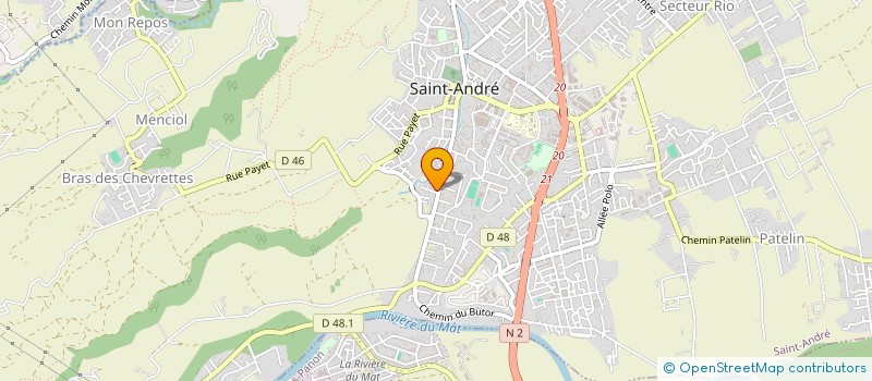 localisation de l'entreprise ALIPAS à SAINT-ANDRE