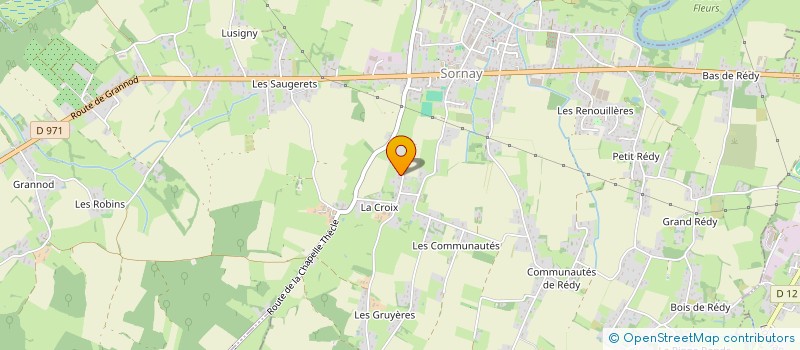 localisation de l'entreprise ALIPAU  SORNAY