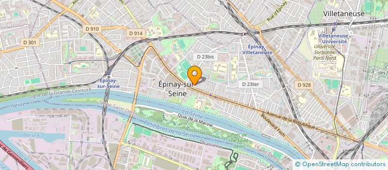 localisation de l'entreprise ALIPE AUTO-SERVICES à EPINAY-SUR-SEINE
