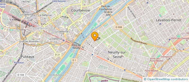 localisation de l'entreprise ALIPIA CREDIT FINANCEMENT DEVELOPPEMENT RESTRUCTURATION à NEUILLY-SUR-SEINE