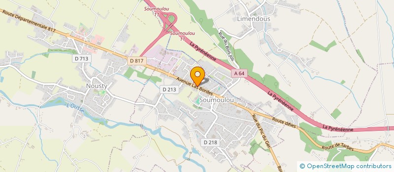 localisation de l'entreprise ALIPO à SOUMOULOU