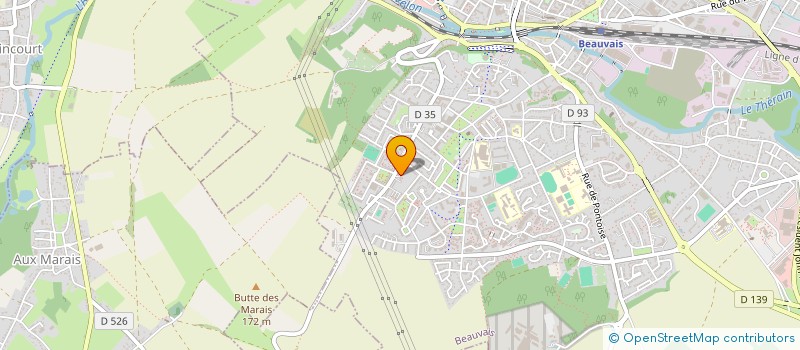 localisation de l'entreprise ALIPROX à BEAUVAIS