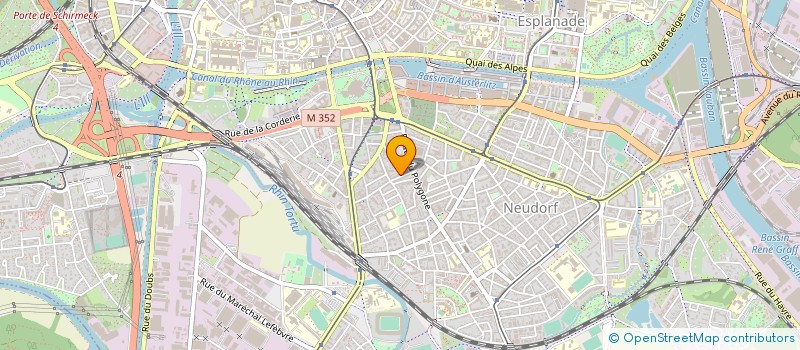 localisation de l'entreprise ALIQUEM PATRIMOINE à STRASBOURG