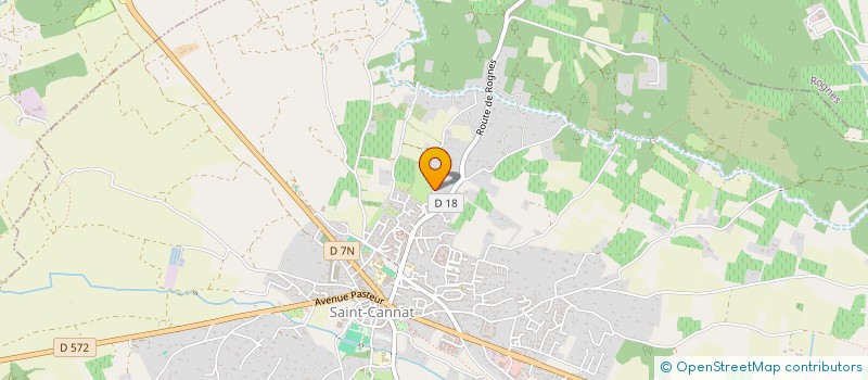 localisation de l'entreprise ALIRAM  SAINT-CANNAT