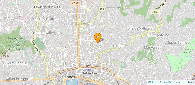 localisation de l'entreprise ALIREA à CANNES