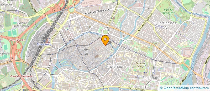localisation de l'entreprise ALIREM à STRASBOURG