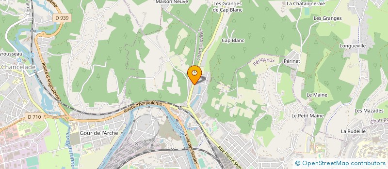 localisation de l'entreprise ALIRET à PERIGUEUX