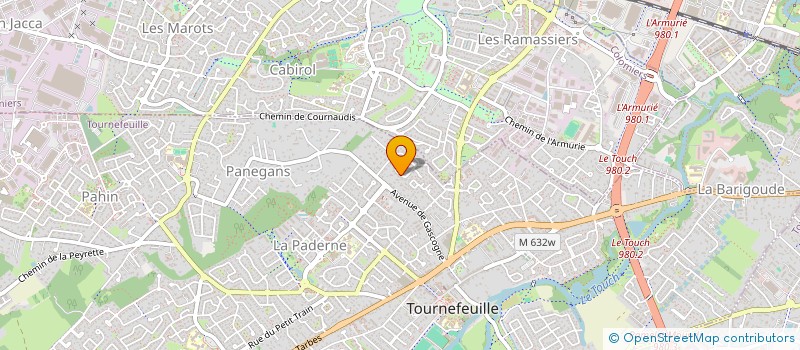 localisation de l'entreprise ALIS  SAIGUEDE