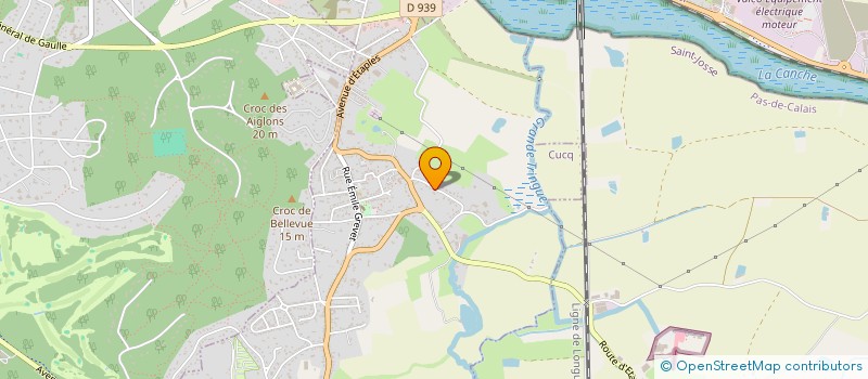 localisation de l'entreprise ALISA à CUCQ