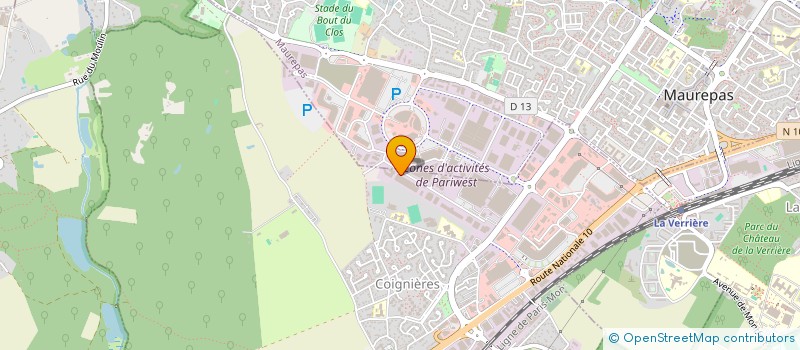 localisation de l'entreprise ALISA à COIGNIERES