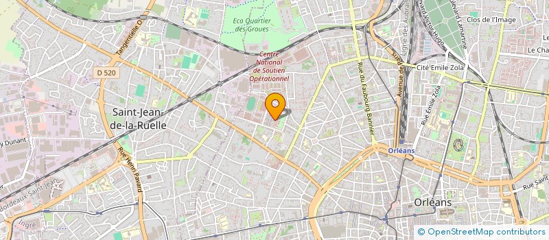 localisation de l'entreprise ALISA (ABSTINENTS LIBRES INDEPENDANTS SANS ALCOOL) à ORLEANS