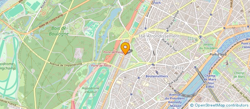 localisation de l'entreprise ALISA INVEST  PARIS