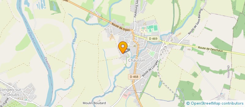 localisation de l'entreprise ALISAB EVENEMENTS  CHAUSSIN