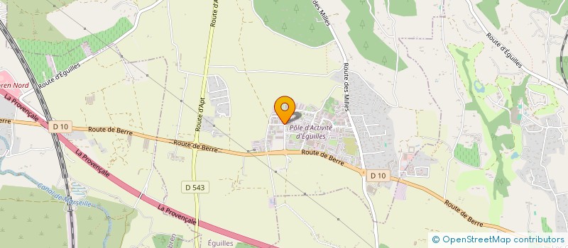 localisation de l'entreprise ALISAIR à EGUILLES