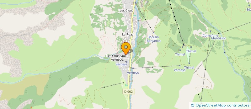 localisation de l'entreprise ALISE à VALLOIRE